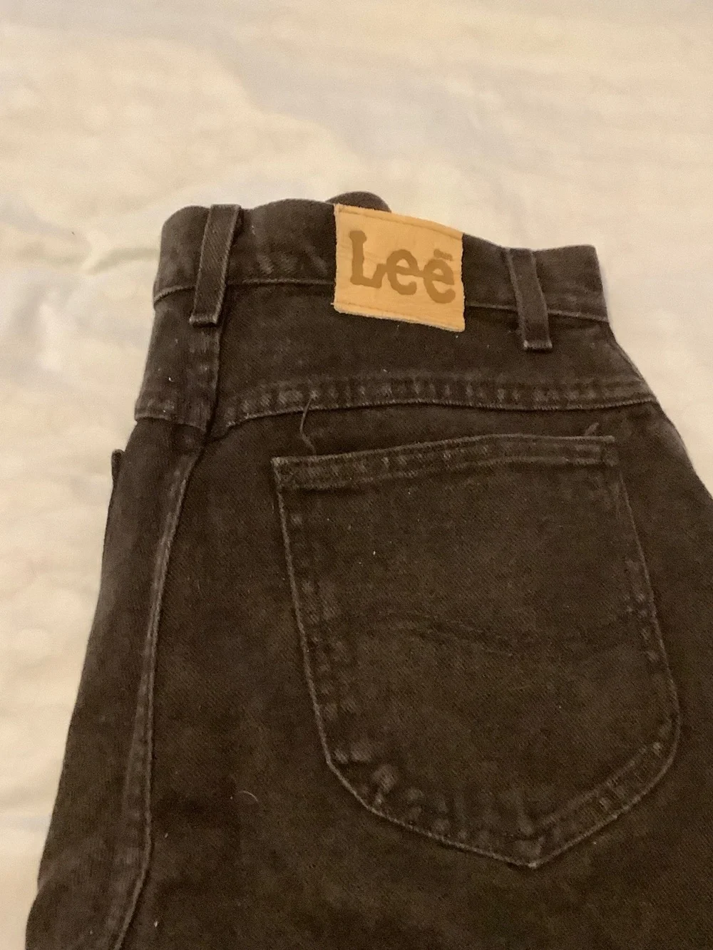 Lee Black Denim shorts